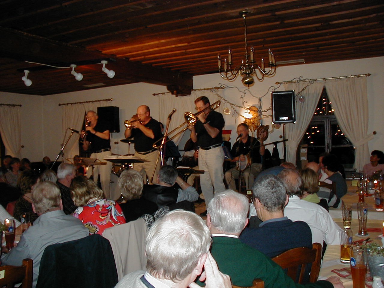 Canamger on stage at Gasthof Bock
